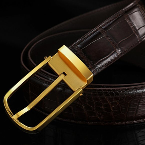Men's belt cowhide belt men's all-match